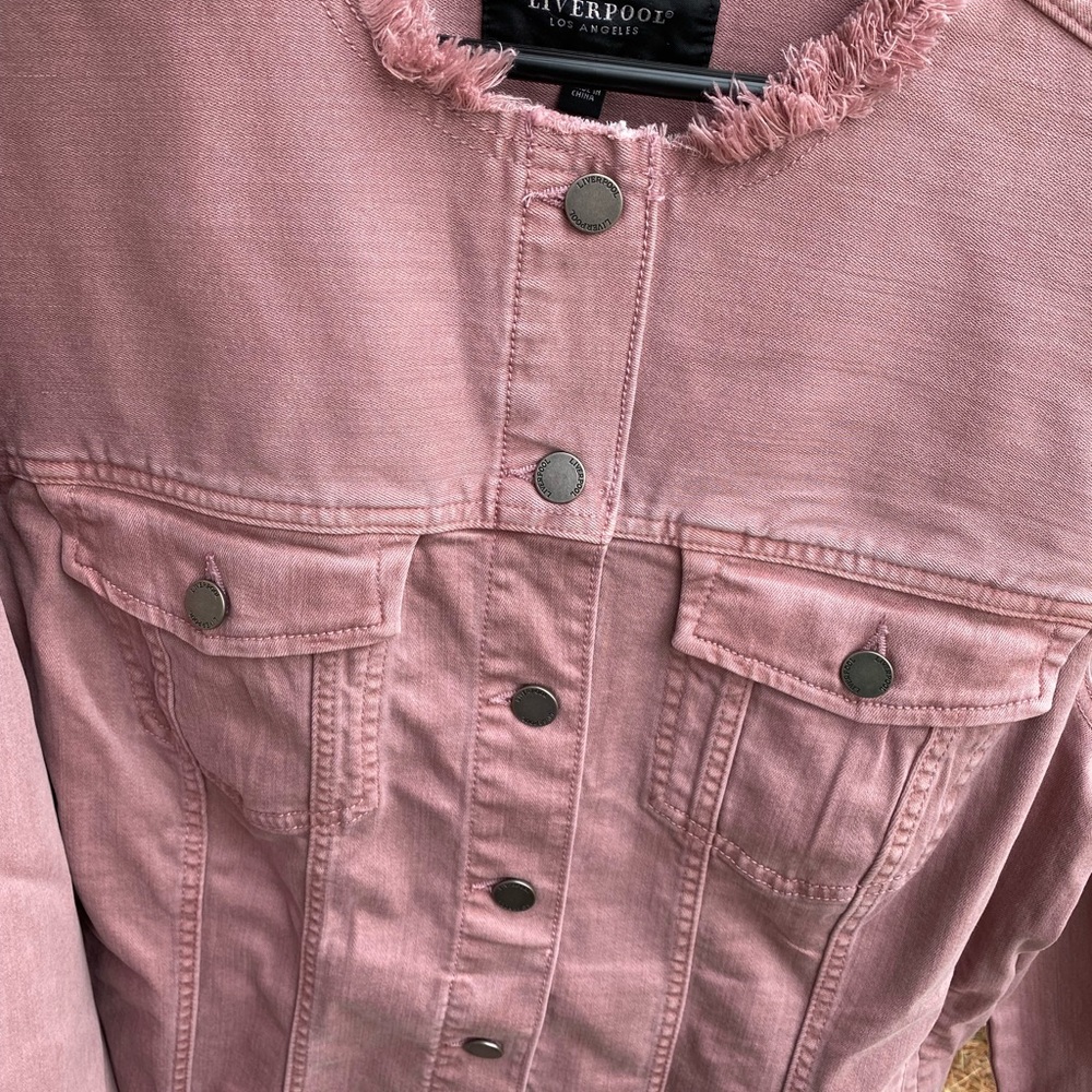 Liverpool jean jacket size 1X